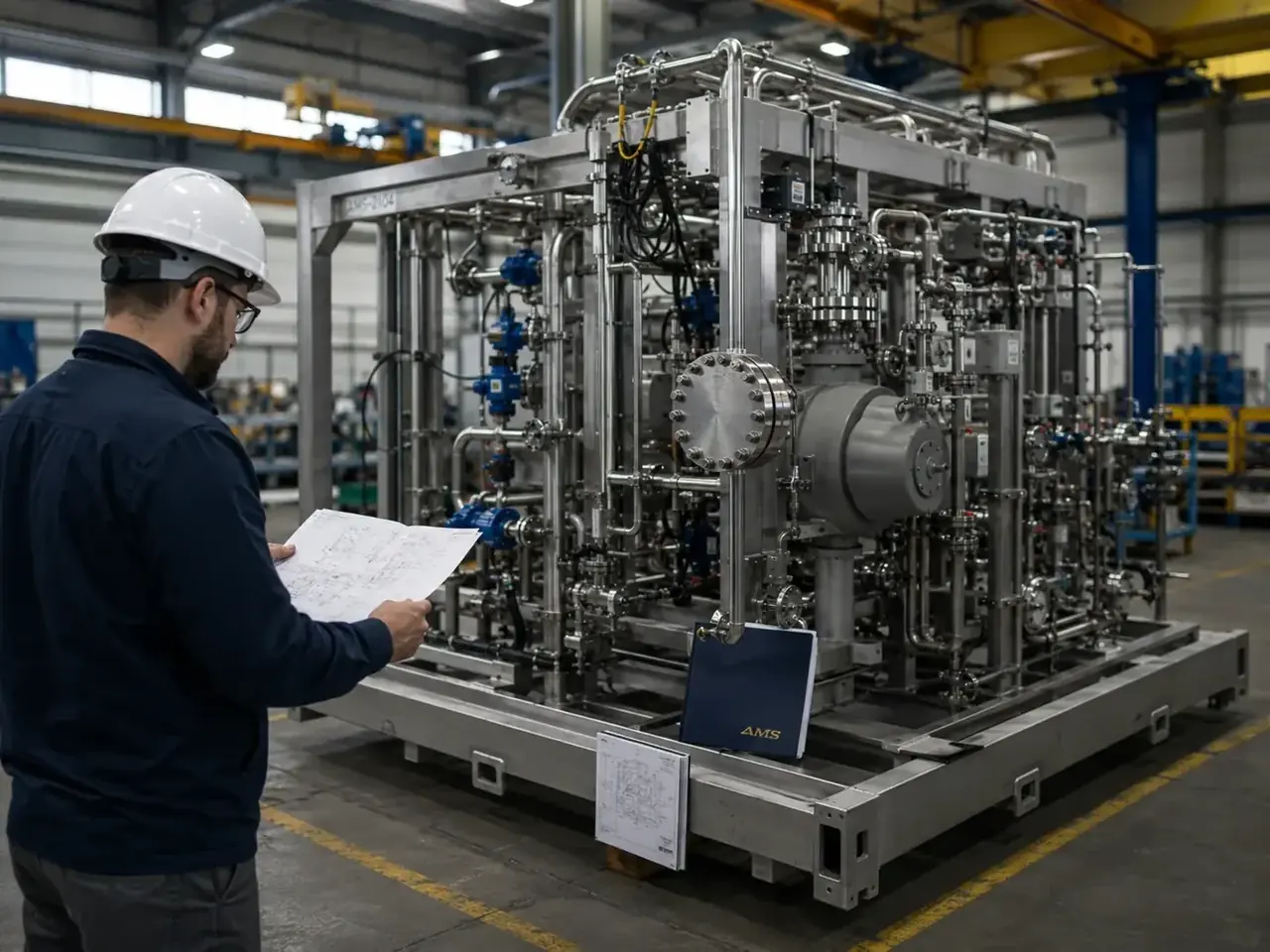 Oficina técnica aplicada a skids y paquetes industriales AMS
